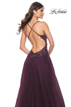 La Femme Dress 31471 - DARK BERRY