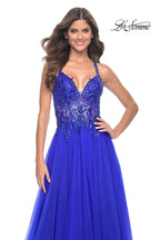 La Femme Dress 31471 - ROYAL BLUE