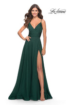 La Femme Dress 31500 - Dark Emerald