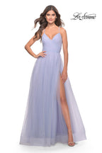 La Femme Dress 31501 - Light Periwinkle