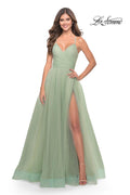 La Femme Dress 31501 - Sage
