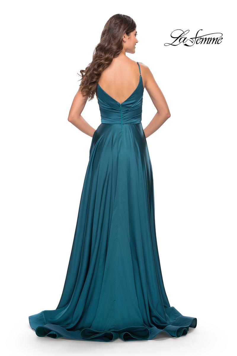 La Femme Dress 31505 - Teal