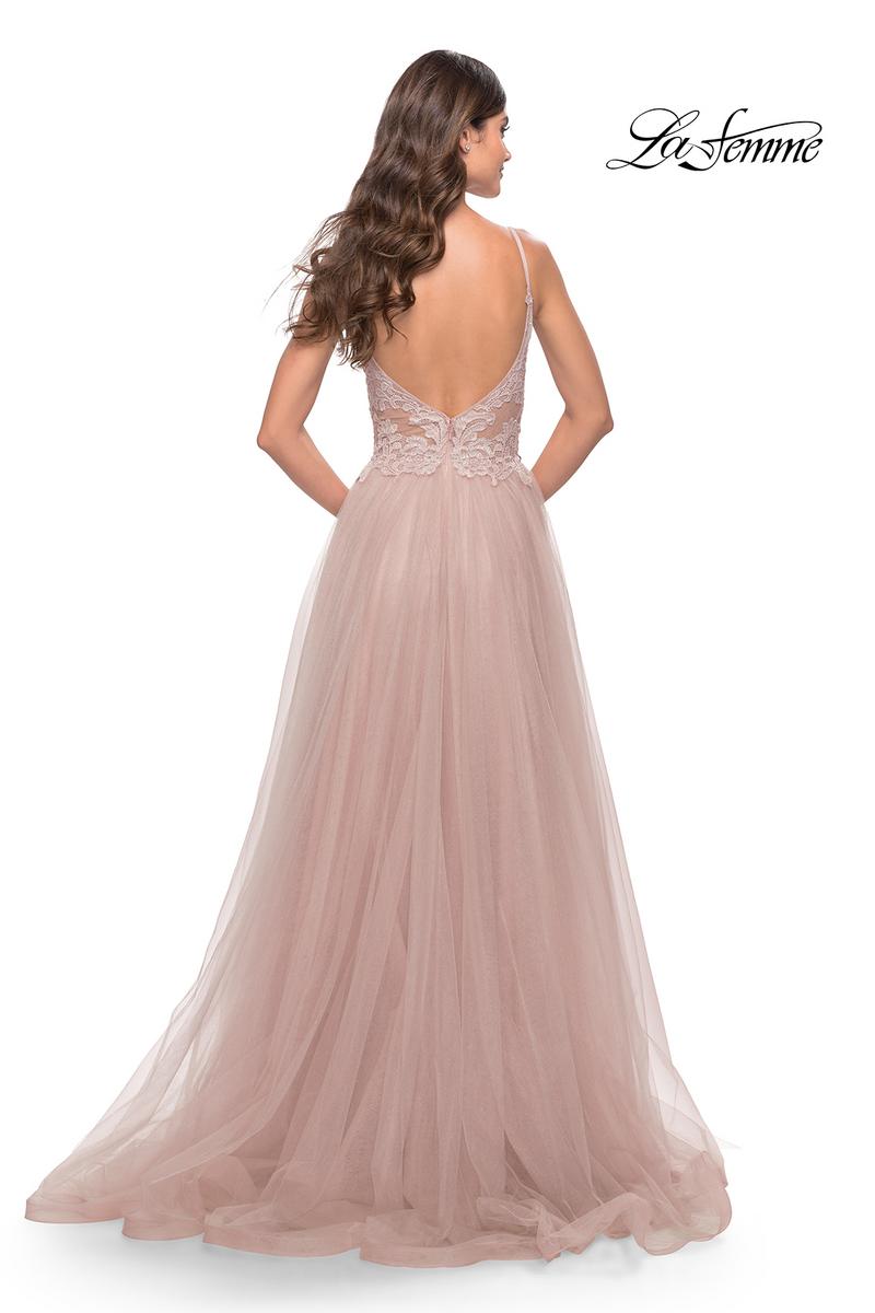 La Femme Dress 31507 - Dusty Mauve