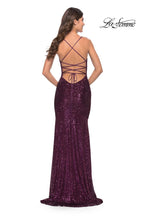 La Femme Dress 31508 - Dark Berry