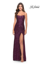 La Femme Dress 31508 - Dark Berry