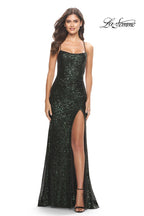 La Femme Dress 31508 - Dark Emerald