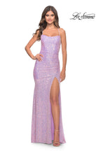 La Femme Dress 31509 - Light Periwinkle