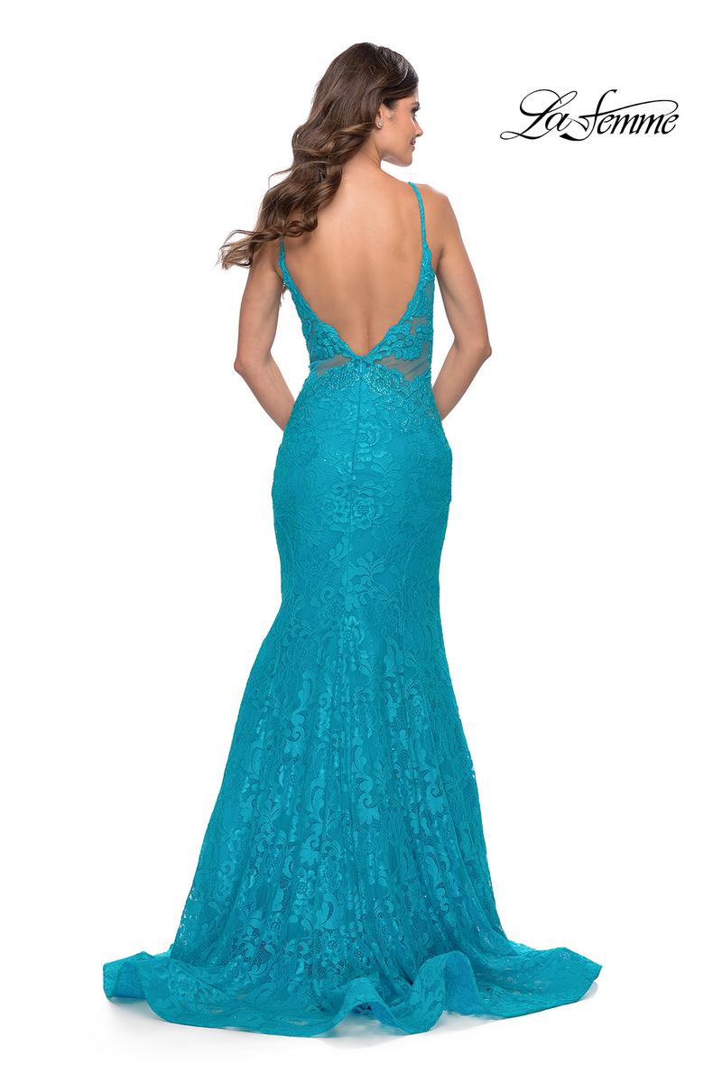 La Femme Dress 31512 - Aqua