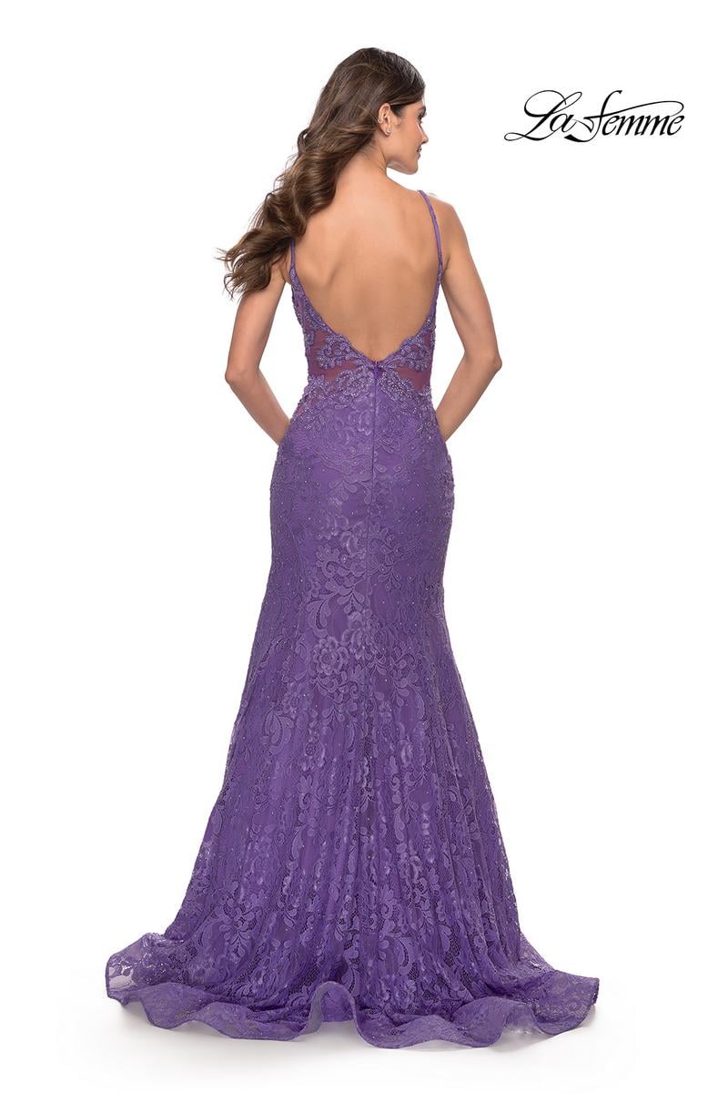 La Femme Dress 31512 - Purple