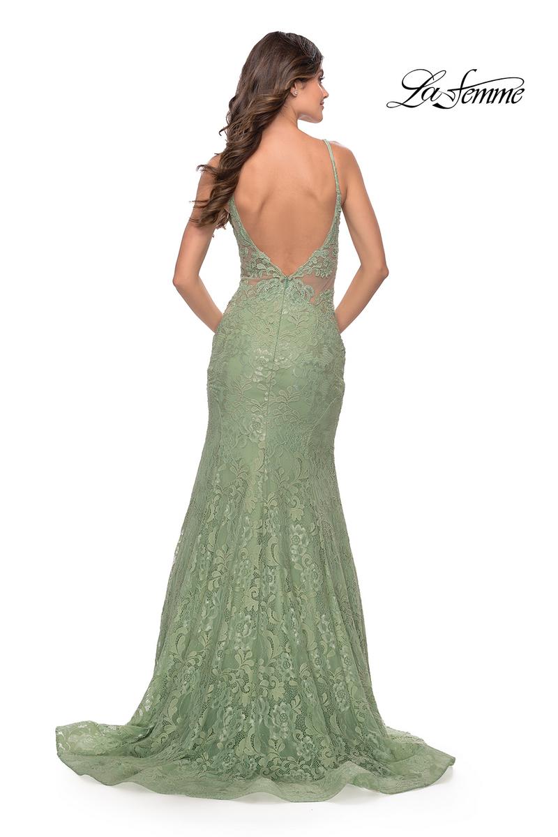 La Femme Dress 31512 - Sage