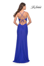 La Femme Dress 31516 - Royal Blue