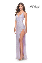 La Femme Dress 31517 - Light Periwinkle