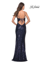 La Femme Dress 31518 - Navy