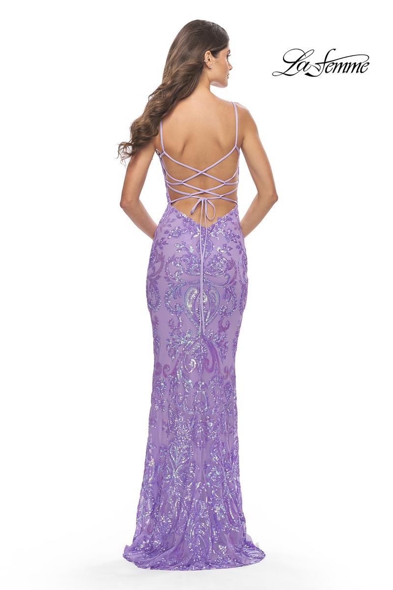 La Femme Dress 31521 - Lavender