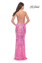 La Femme Dress 31521 - Neon Pink