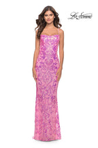 La Femme Dress 31521 - Neon Pink