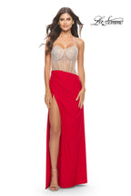 La Femme Dress 31537 - Red