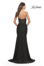La Femme Dress 31566 - Black