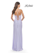 La Femme Dress 31572 - Light Periwinkle