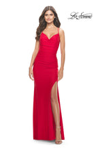 La Femme Dress 31572 - Red