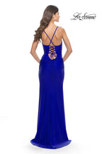 La Femme Dress 31572 - Royal Blue