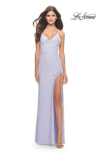 La Femme Dress 31574 - Light Periwinkle