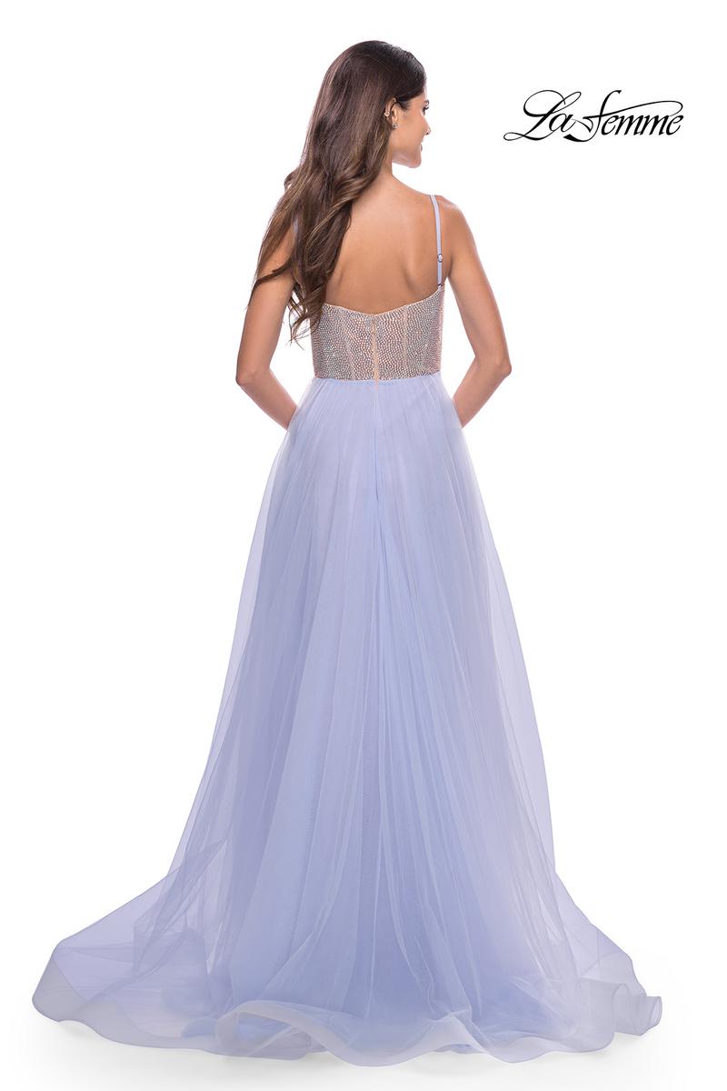 La Femme Dress 31578 - Light Periwinkle