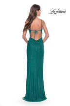 La Femme Dress 31583 - Peacock