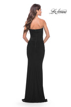 La Femme Dress 31584 - BLACK