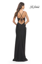 La Femme Dress 31599 - Black