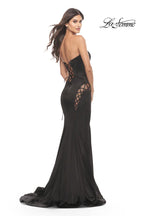 La Femme Dress 31601 - Black
