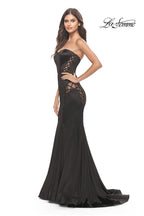 La Femme Dress 31601 - Black