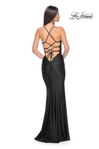 La Femme Dress 31618 - BLACK