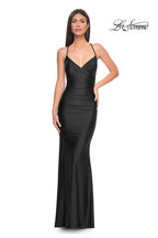 La Femme Dress 31618 - BLACK