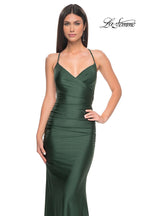 La Femme Dress 31618 - EMERALD