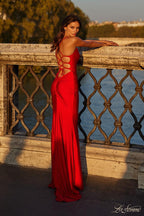 La Femme Dress 31618 - RED