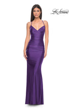 La Femme Dress 31618 - ROYAL PURPLE