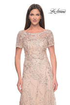 La Femme Evening Dress 31639 - Blush