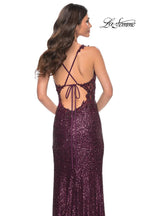 La Femme Dress 31657 - DARK BERRY