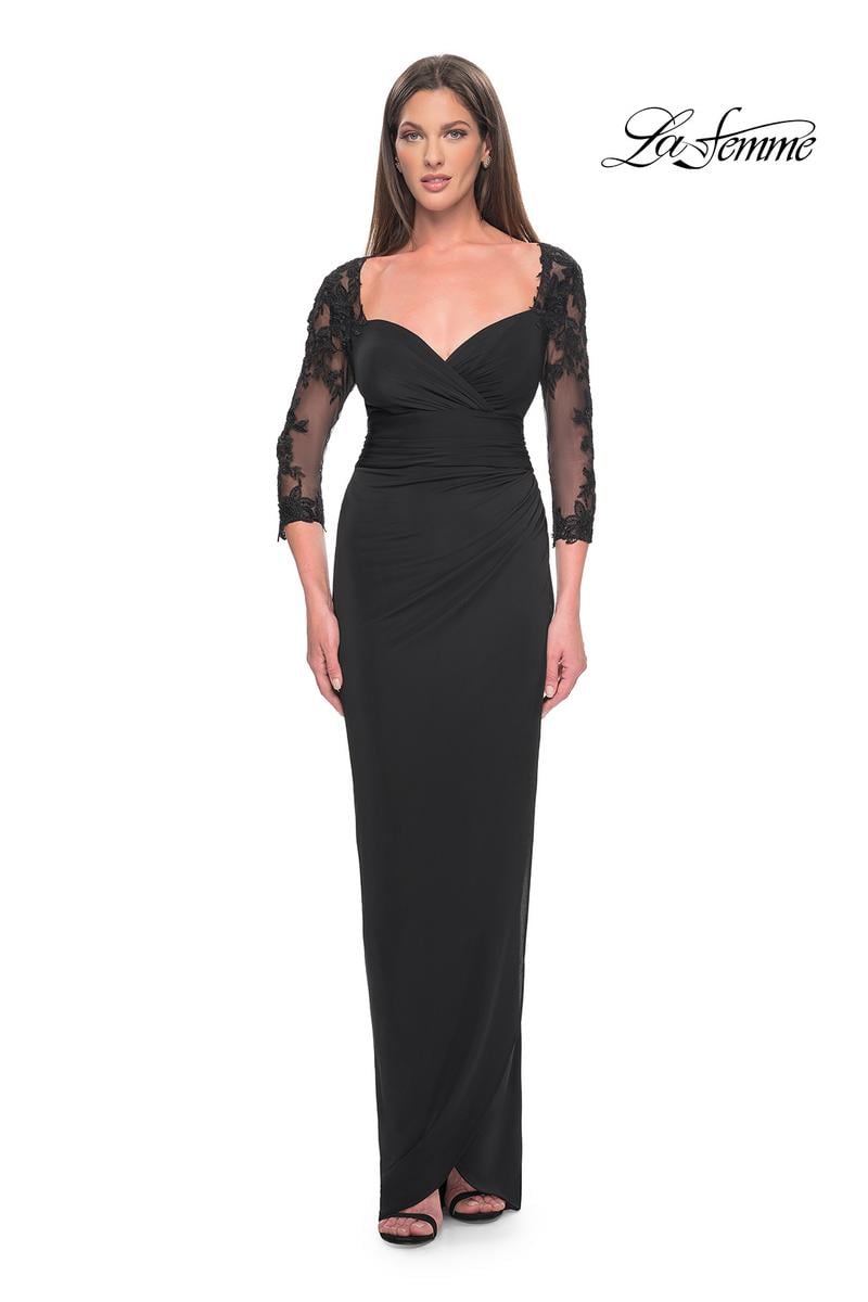 La Femme Evening 31659 - Black