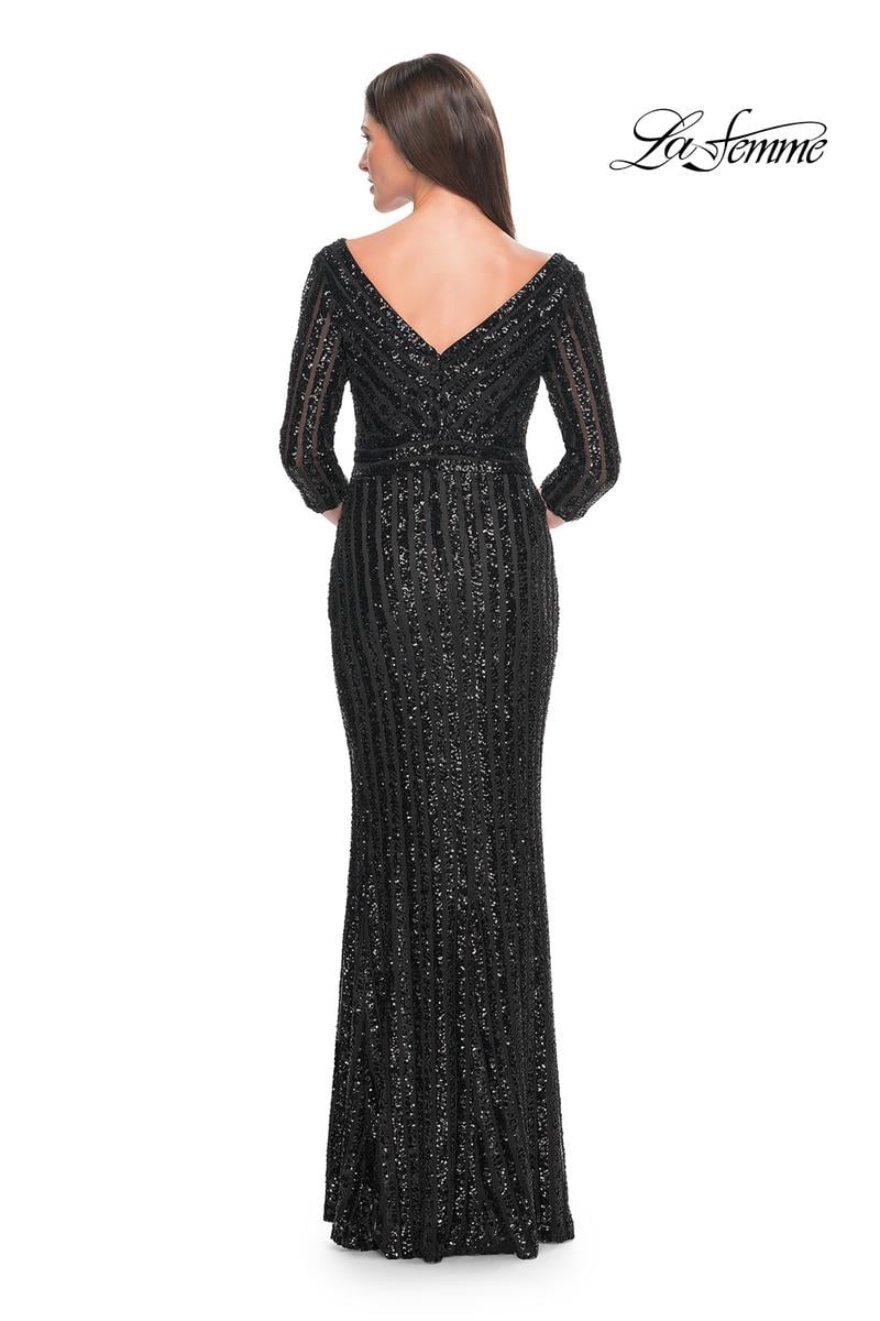 La Femme Evening 31681 - Black