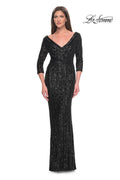 La Femme Evening Dress 31681