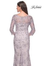 La Femme Evening Dress 31684 - Dusty Lilac