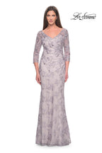 La Femme Evening Dress 31684 - Dusty Lilac