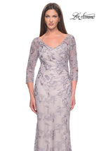 La Femme Evening Dress 31684 - Dusty Lilac