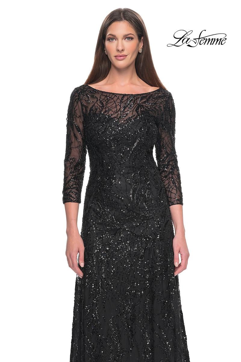 La Femme Mother of the Bride 31690 - Black