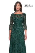 La Femme Evening Dress 31690 - Emerald