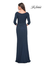 La Femme Evening Dress 31705 - Navy