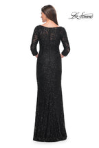La Femme Evening Dress 31721 - Black