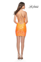 La Femme Homecoming Dress 31732 - Orange